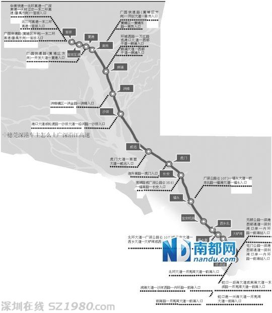 广深沿江高速拟28日前全线通车 暂不涨价