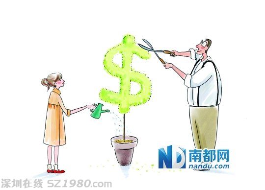 中山一中学初一女生每月花零用钱5000元