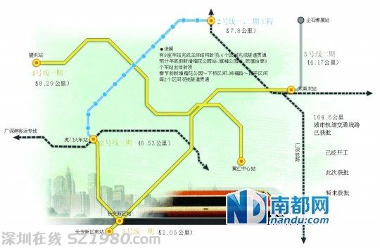 东莞6年内拟新修127公里地铁 发改委已批