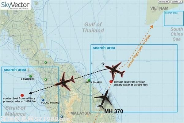 美国如何追查马航MH370航班？