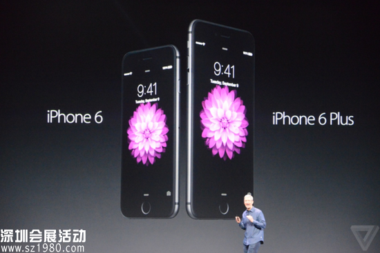 苹果发iPhone 6和iPhone 6 Plus