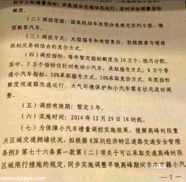 深圳或实行限购