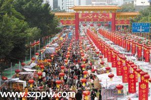 香蜜湖花卉中心走上正轨 为迎春花市做准备