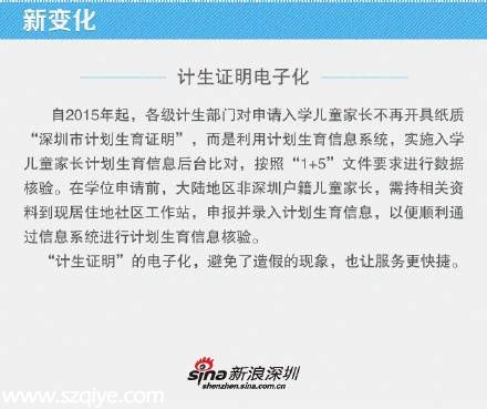 深圳市小一学位开启网上预报名