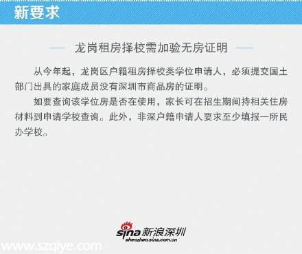 深圳市小一学位开启网上预报名