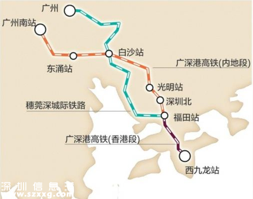 京九高铁走向确定 深圳(www.szxxg.com)到北京只需7小时