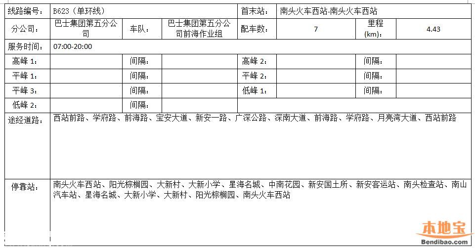 南头关改造28日启动 这8条公交线路调整