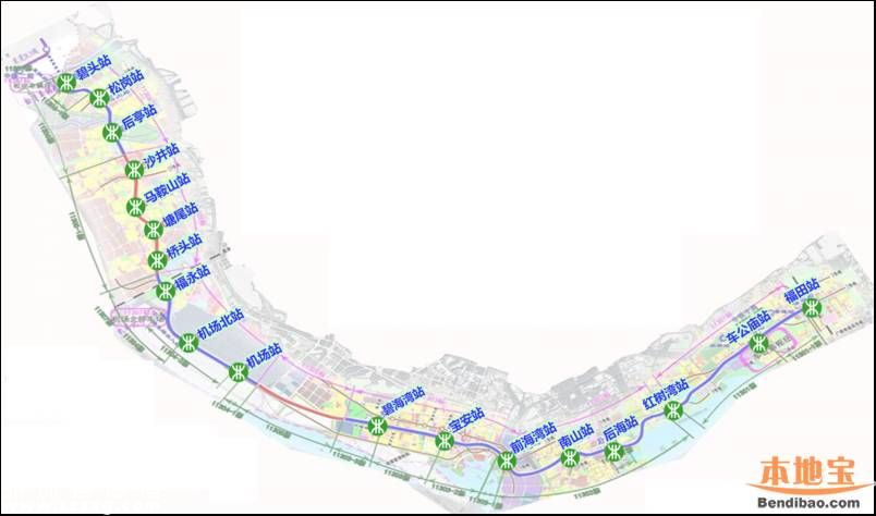 深圳地铁11号线公交接驳方案全文(第一批)