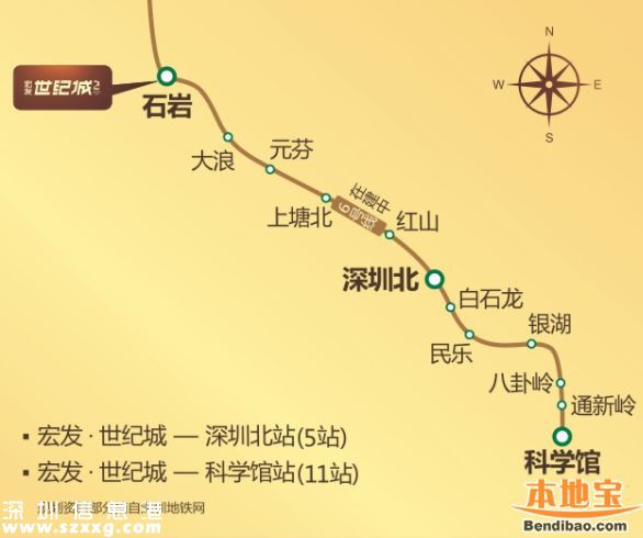 深圳地铁6号线科学馆开建 计划2020年5月通车