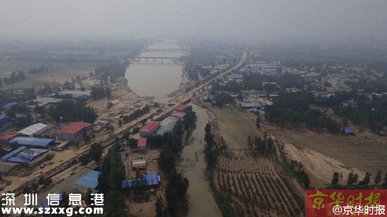 河北邢台遭洪灾