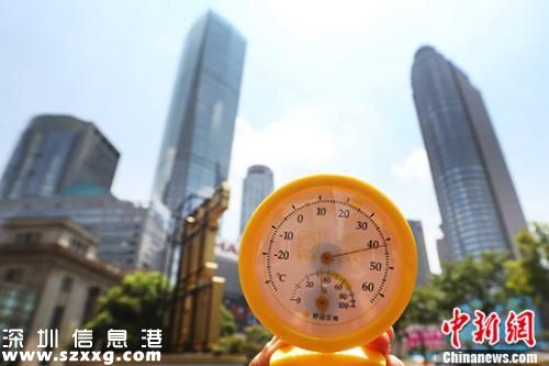 中国7亿人遭高温“烧烤” 局地体感温度超50℃