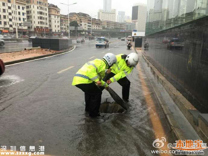 台风海马威力有多大？台风下的深圳街头