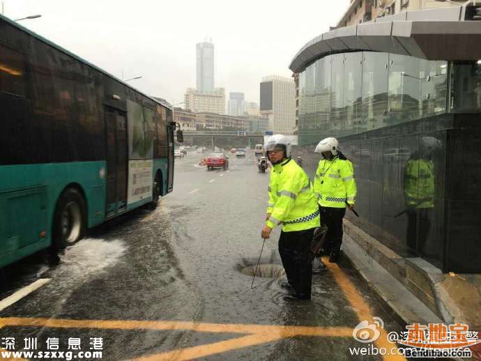 台风海马威力有多大？台风下的深圳街头